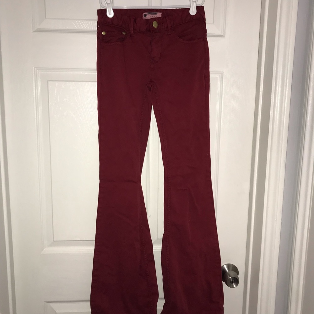 Free People Red Flares